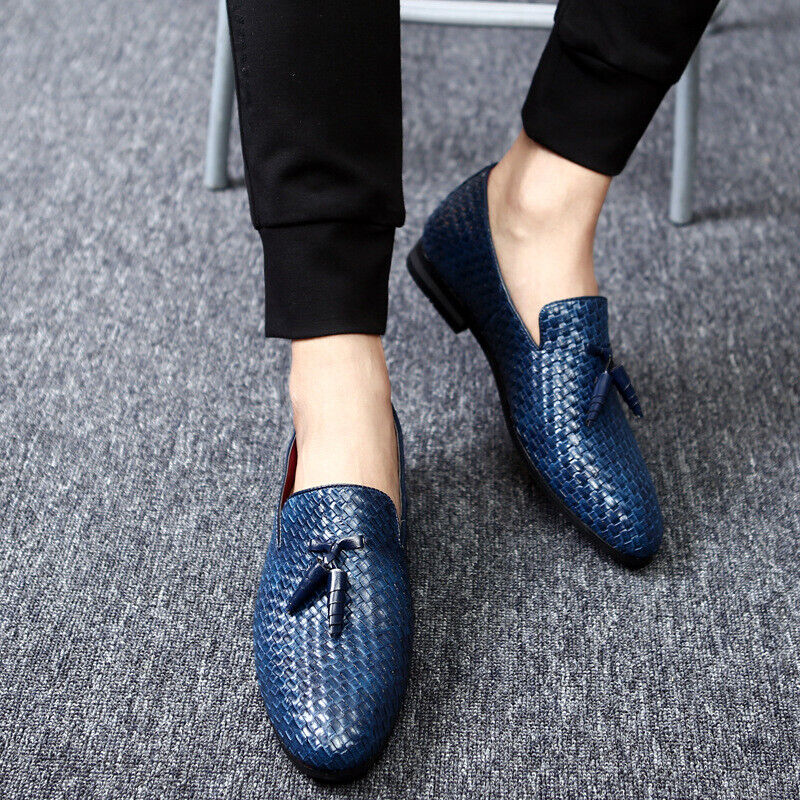 Jakob | Vævede Læder Slip-On Loafers