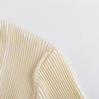 Laura | Raffineret V-hals Top i Tekstureret Finish