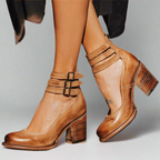 Heidi | Stilfulde Ankelstøvler med Spænde