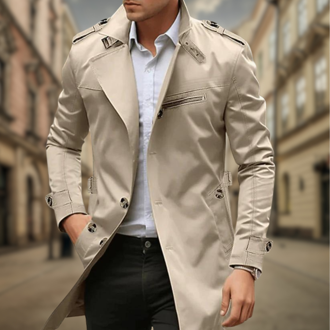Hugo -  Elegant & komfortabel trenchcoat