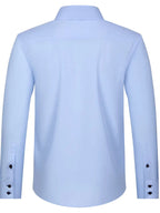 Ingolf - Langærmet skjorte med dobbelte knapper