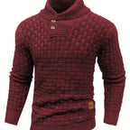 Oscar - Herre Strikpullover i Klassisk Design