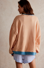LENA | Oversized stribet sweater