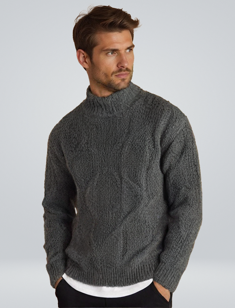 Ylmer - Vinter Strik Turtleneck Sweater