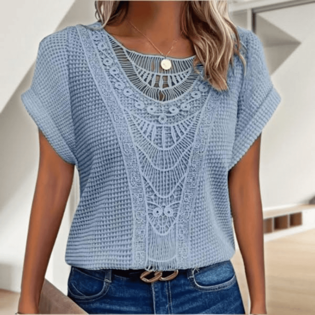 Karin™ – Elegant Ibiza-stil bluse