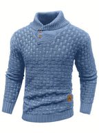 Oscar - Herre Strikpullover i Klassisk Design