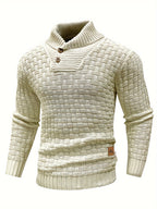 Oscar - Herre Strikpullover i Klassisk Design