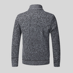 Ejner - Strikket vest med ternet mønster indeni