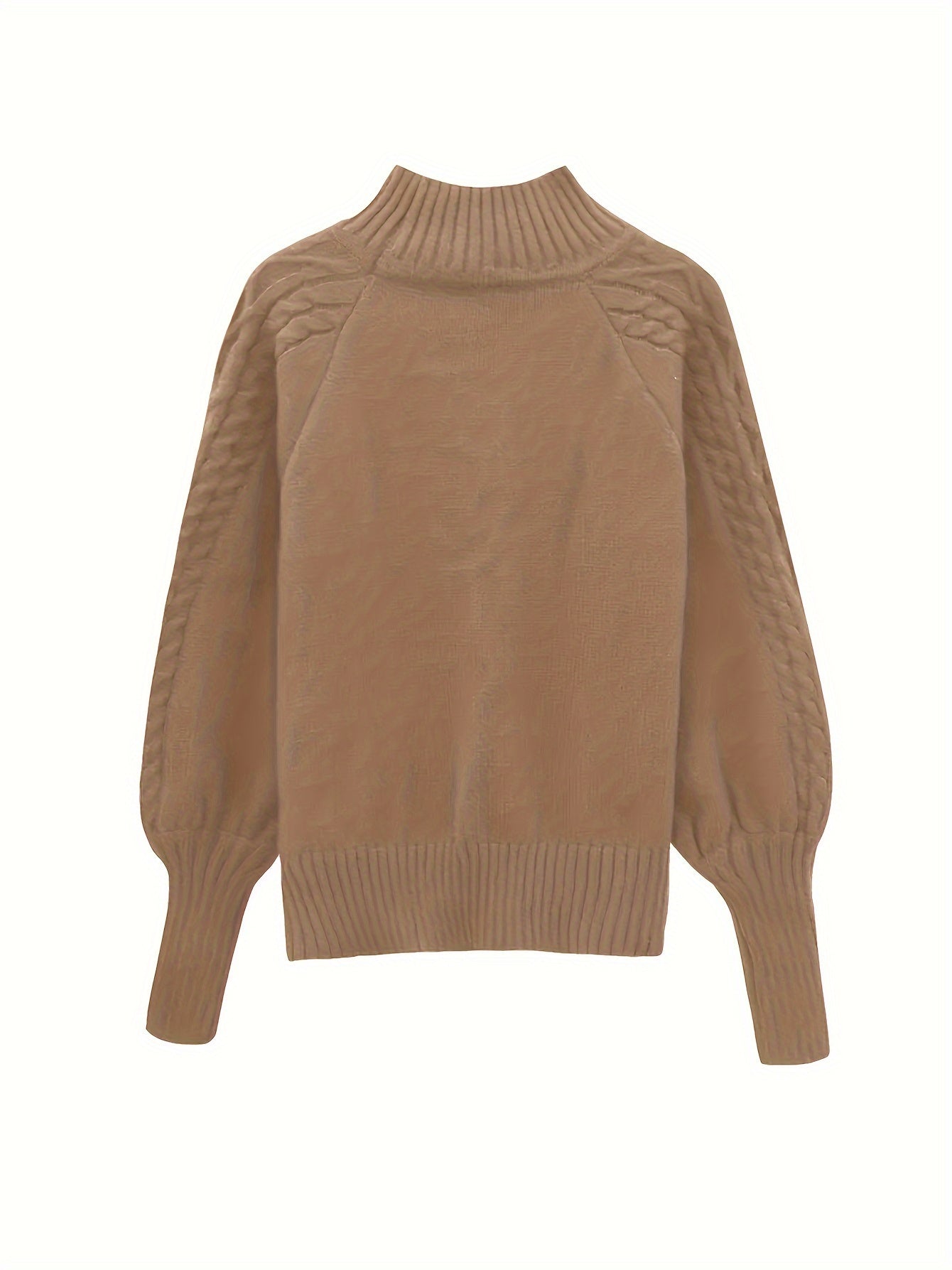 Lina™ | Elegant sweater med fletmønster