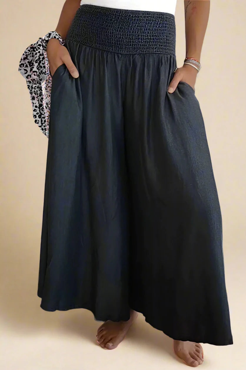 Grethe | Bukser med elastisk linning