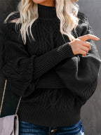 Lina™ | Elegant sweater med fletmønster