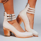 Heidi | Stilfulde Ankelstøvler med Spænde