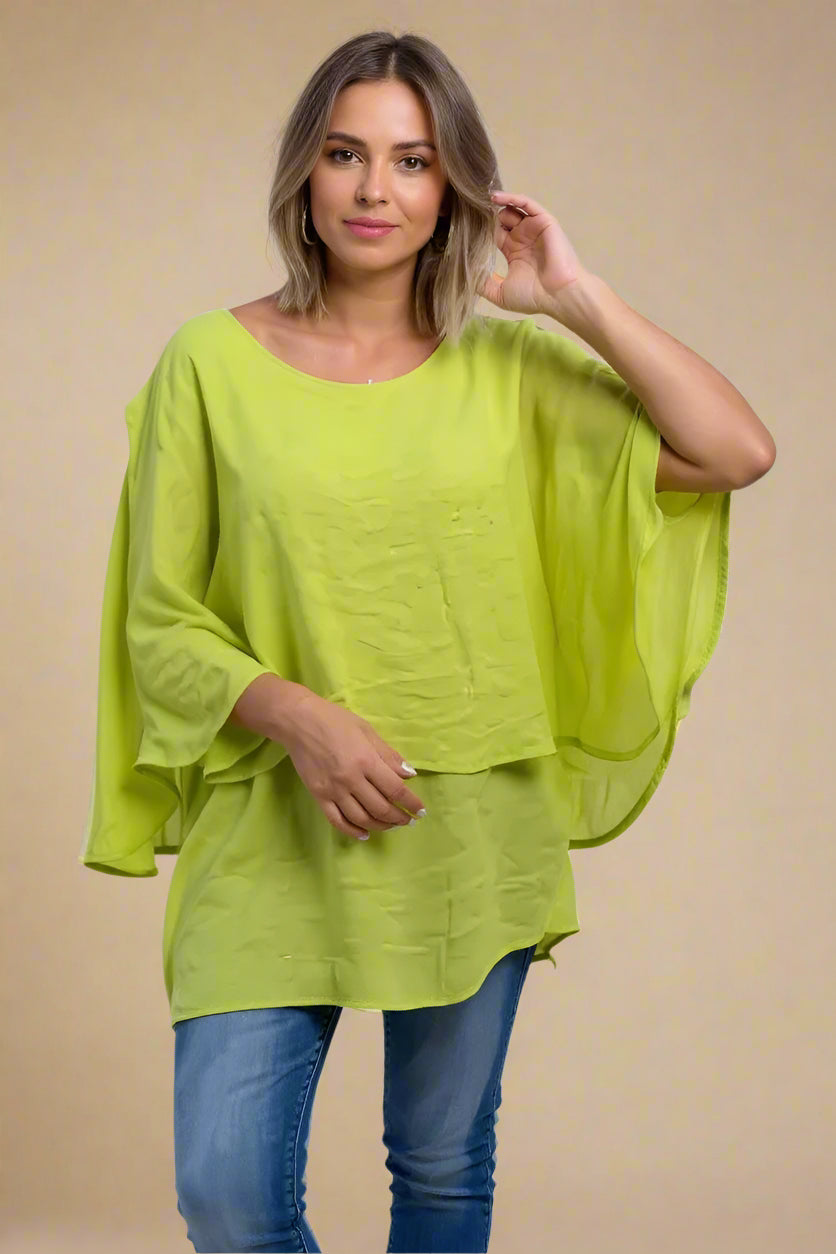 Saphira | Luftig top med flere lag