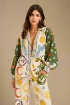 Sæt Maya | Komfortable Bukser + Løs Skjorte