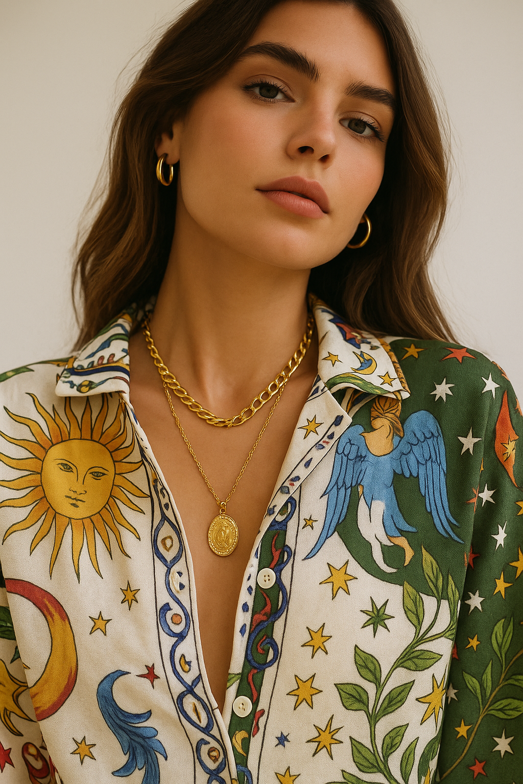 Sæt Maya | Komfortable Bukser + Løs Skjorte