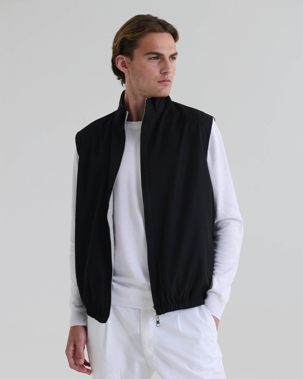 Niels - Vendbar City Bodywarmer - Sort