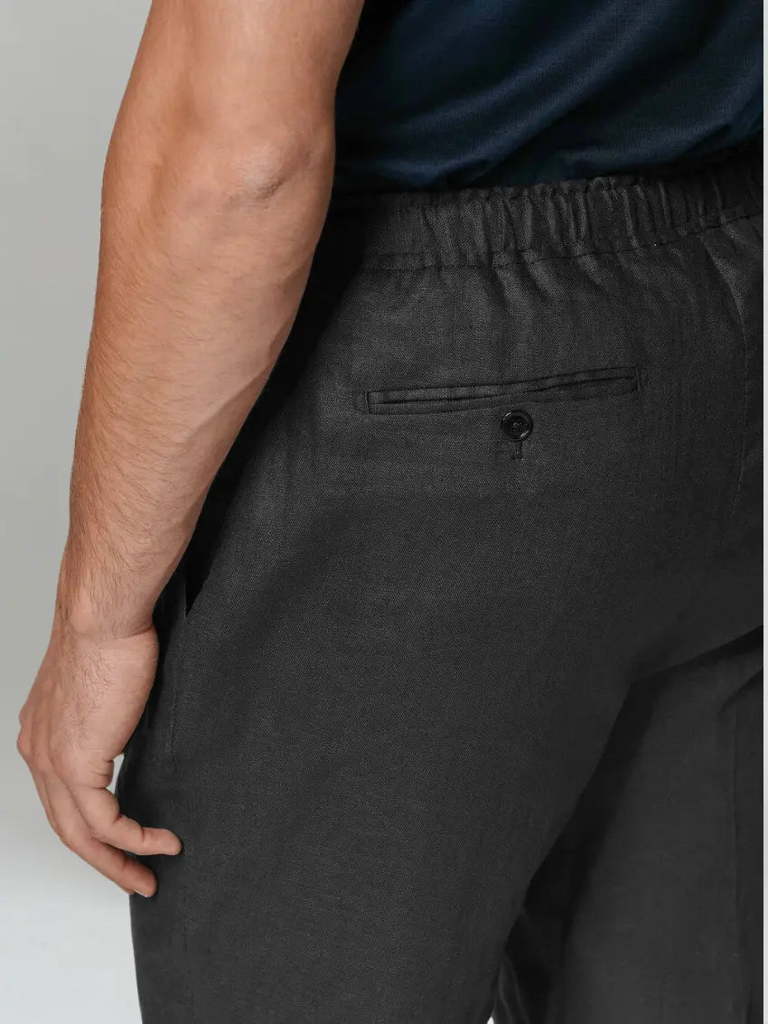 Anders – Linnedbukser Sort