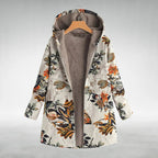 Lili™ | Stilfuld Blomstret Fleecejakke