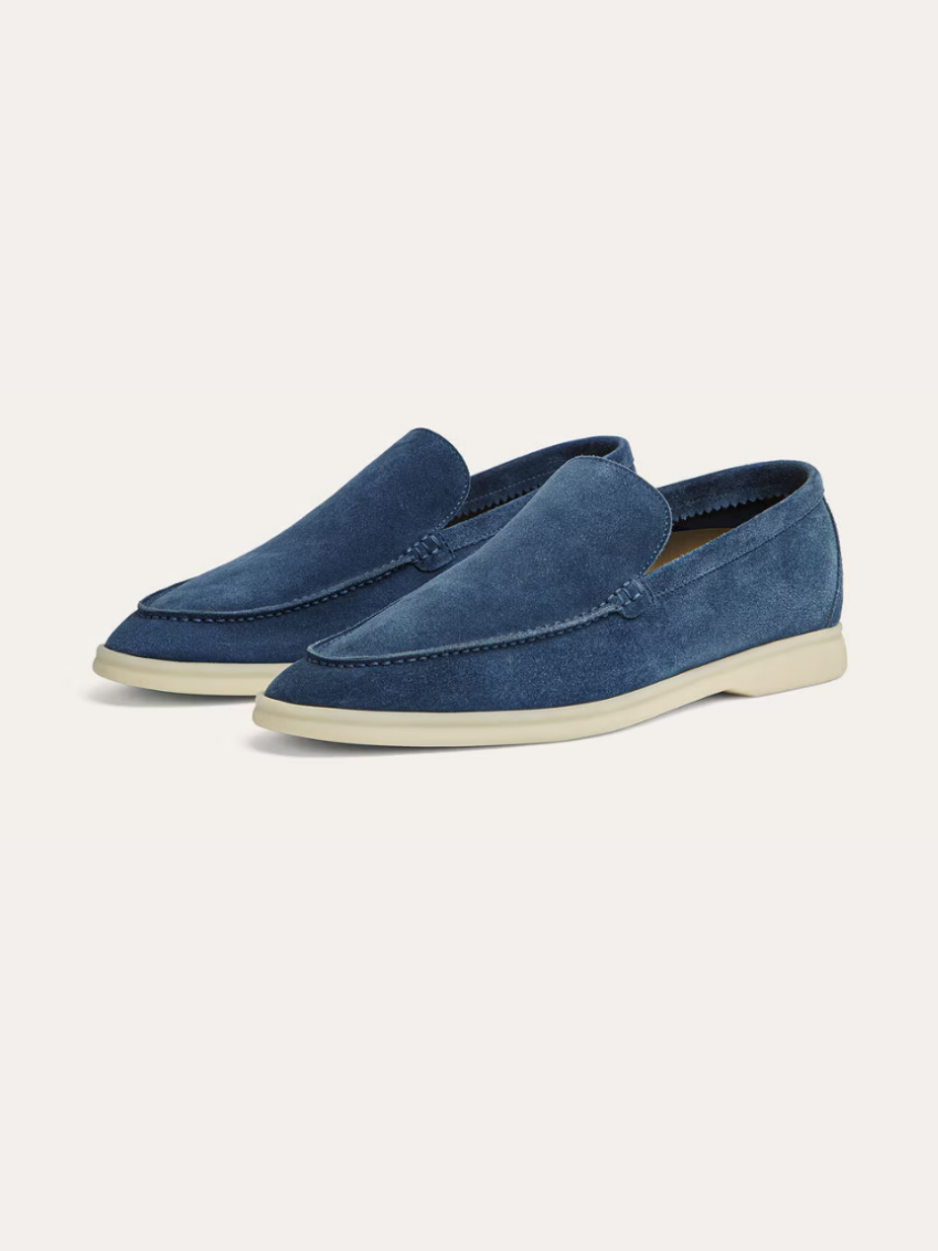 Casper | Fins Suede Loafers – Intens Blå