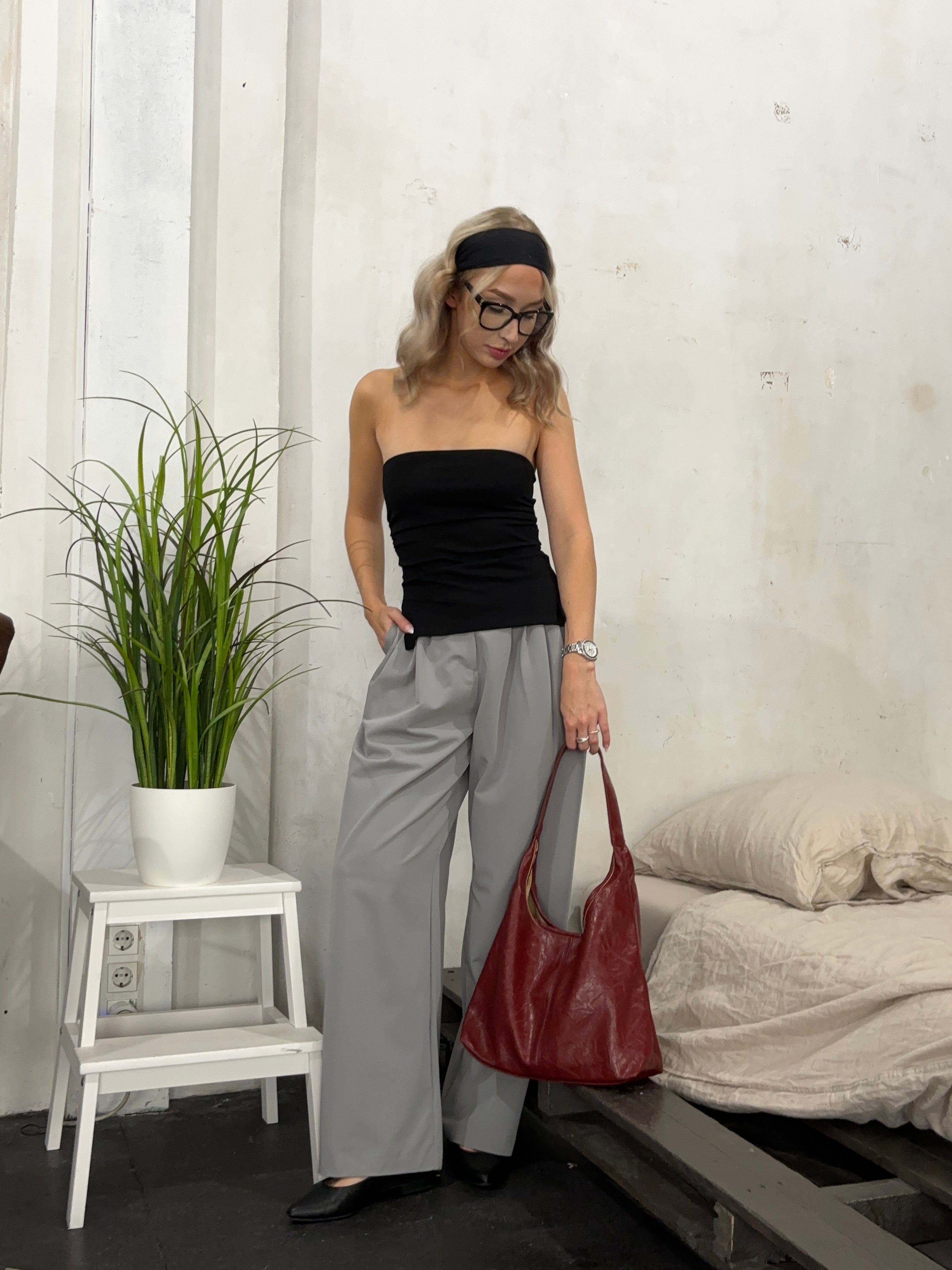 Jytte | Chic Sort Hobo Taske