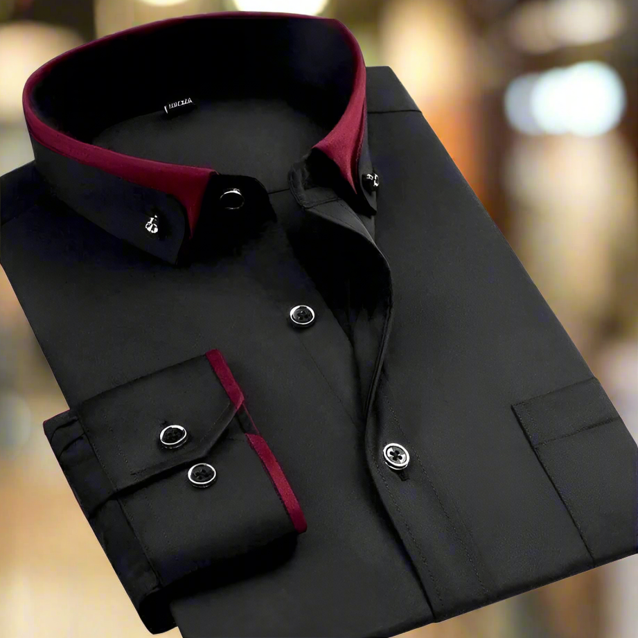 Klassisk Langærmet Skjorte