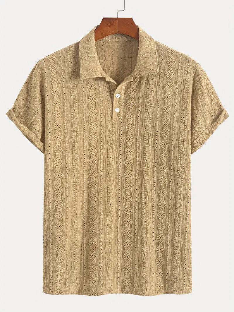 Luca™ | Finstrikket polo