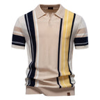 Nicolas | Stribet poloshirt