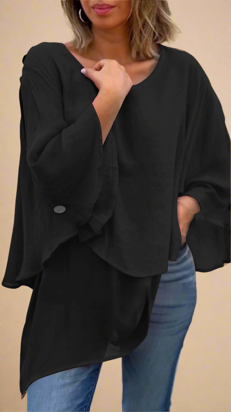 Saphira | Luftig top med flere lag