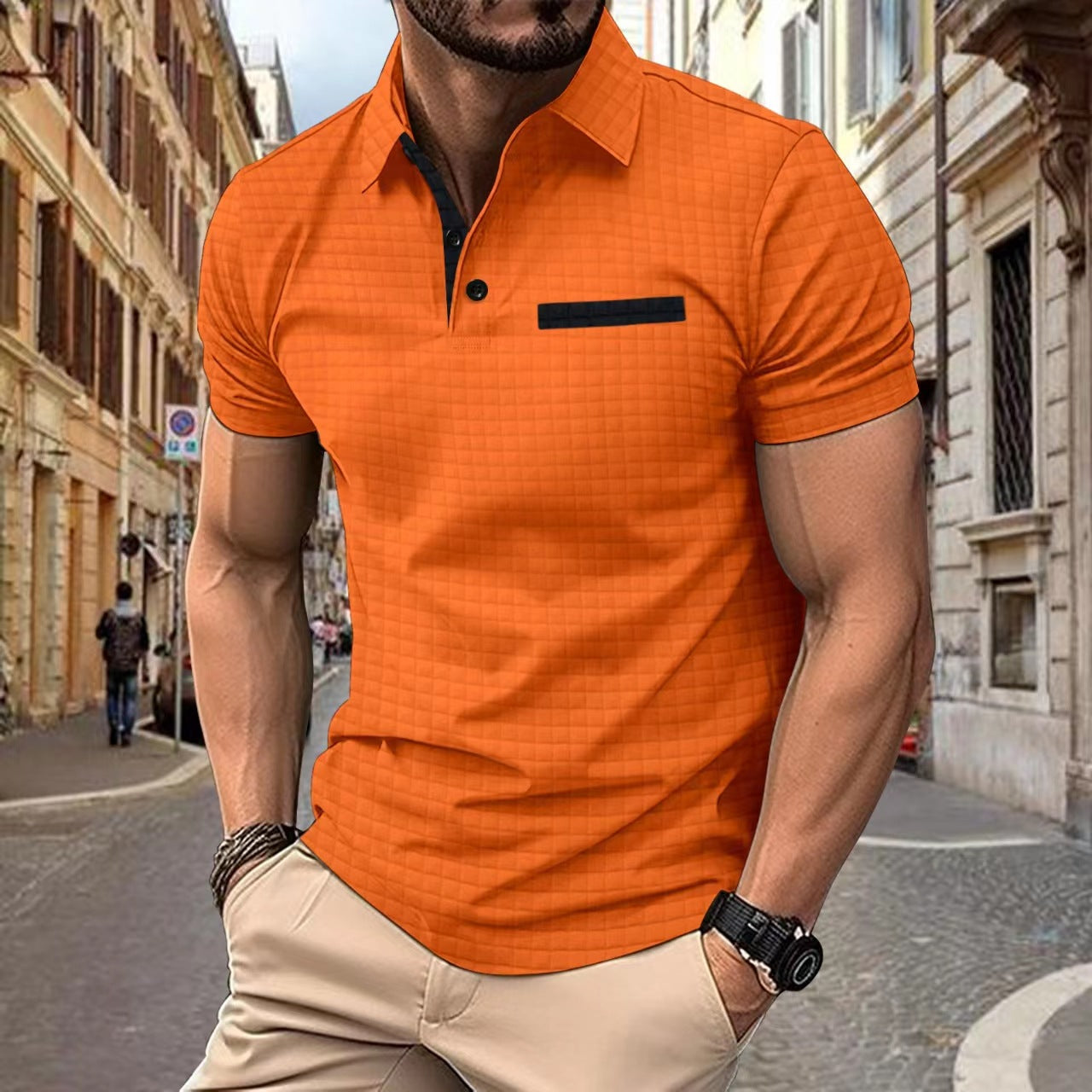 Antonini™ | Struktureret poloshirt