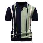 Nicolas | Stribet poloshirt