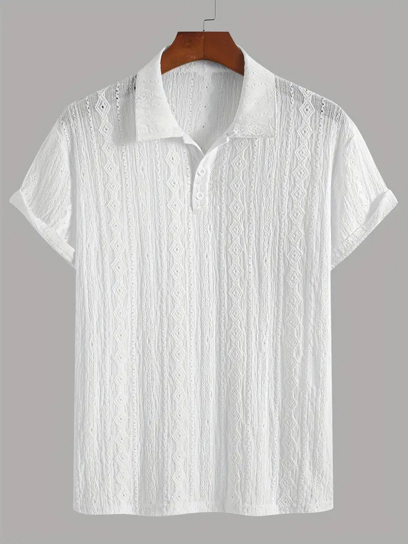 Luca™ | Finstrikket polo