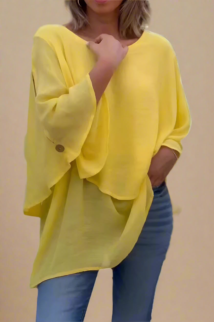 Saphira | Luftig top med flere lag