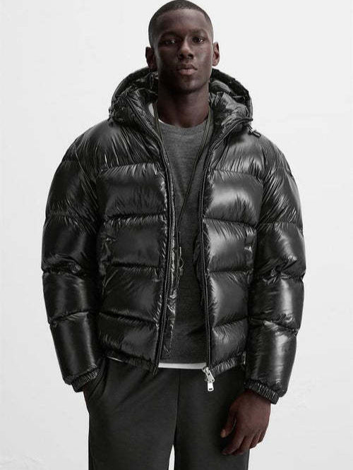 Lars – Premium Herre Pufferjakke med Hætte