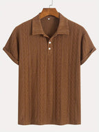 Luca™ | Finstrikket polo