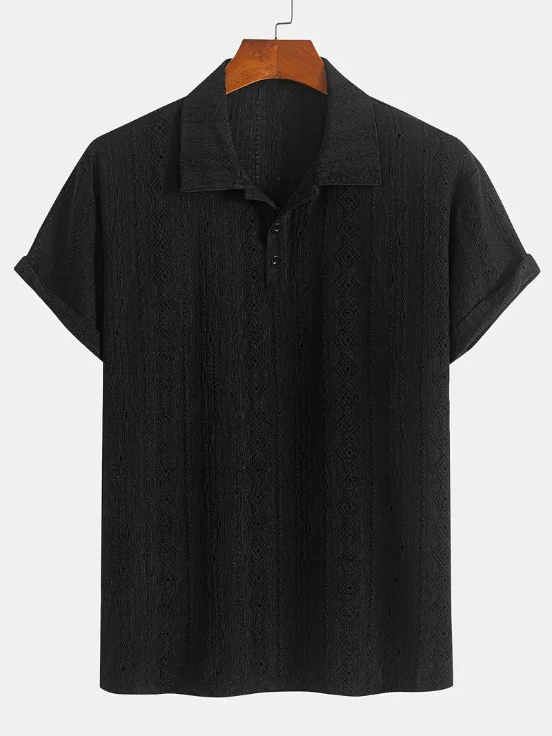 Luca™ | Finstrikket polo