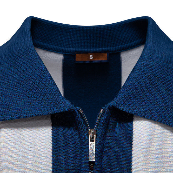Samuel™ | Stilfuld zip-polo