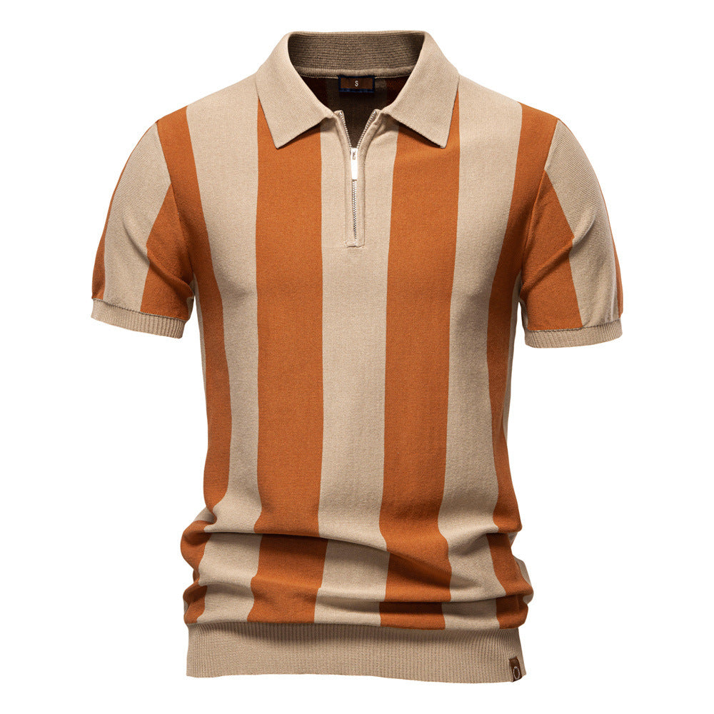 Samuel™ | Stilfuld zip-polo