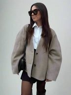 Else | V-Hals Casual Jakke