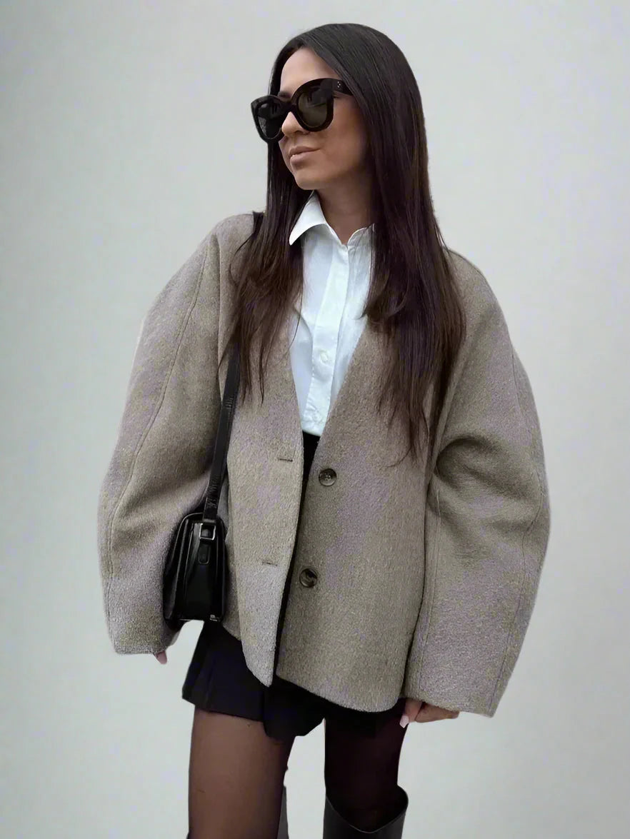 Else | V-Hals Casual Jakke