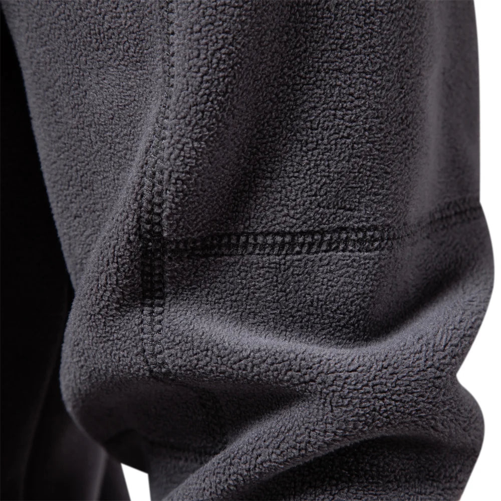 Hjalte Varm fleece krave sweatshirt