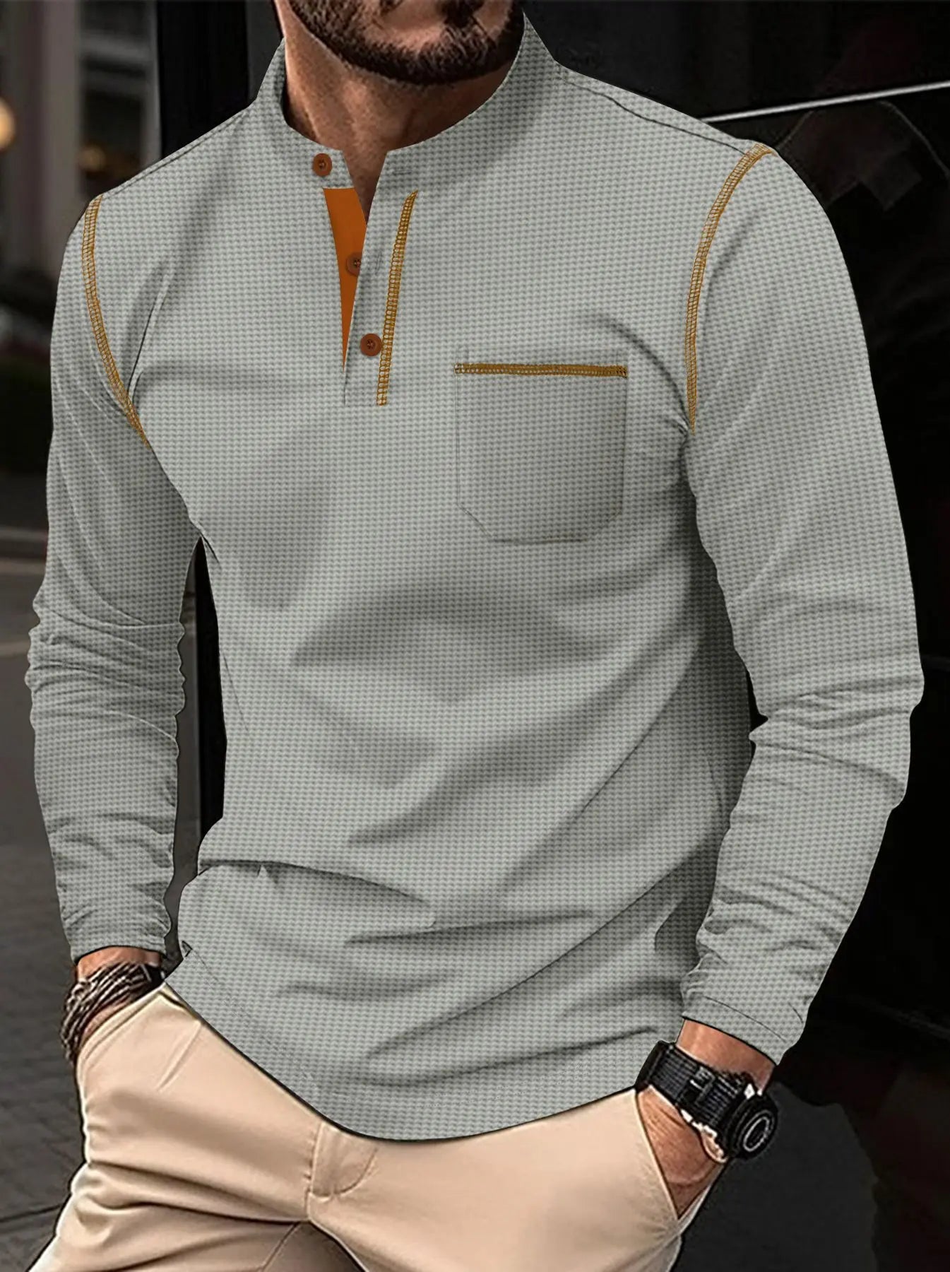 Benjamin - Langærmet Polo Shirt