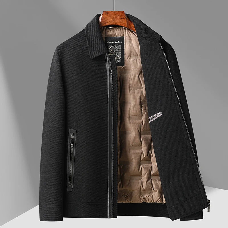 Svendbjørn - Ettore klassisk uldfrakke