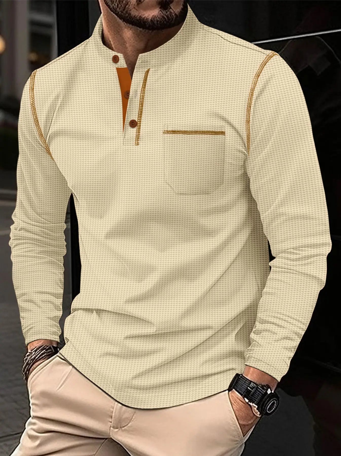 Benjamin - Langærmet Polo Shirt