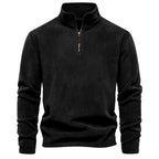Hjalte Varm fleece krave sweatshirt
