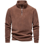 Hjalte Varm fleece krave sweatshirt