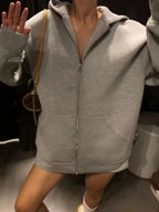 Sofia™ | Hættetrøje Casual Jakke