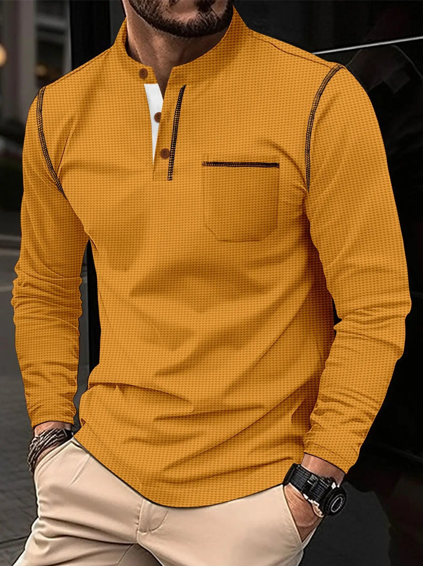 Benjamin - Langærmet Polo Shirt