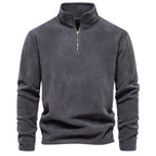 Hjalte Varm fleece krave sweatshirt