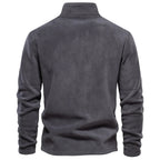Hjalte Varm fleece krave sweatshirt