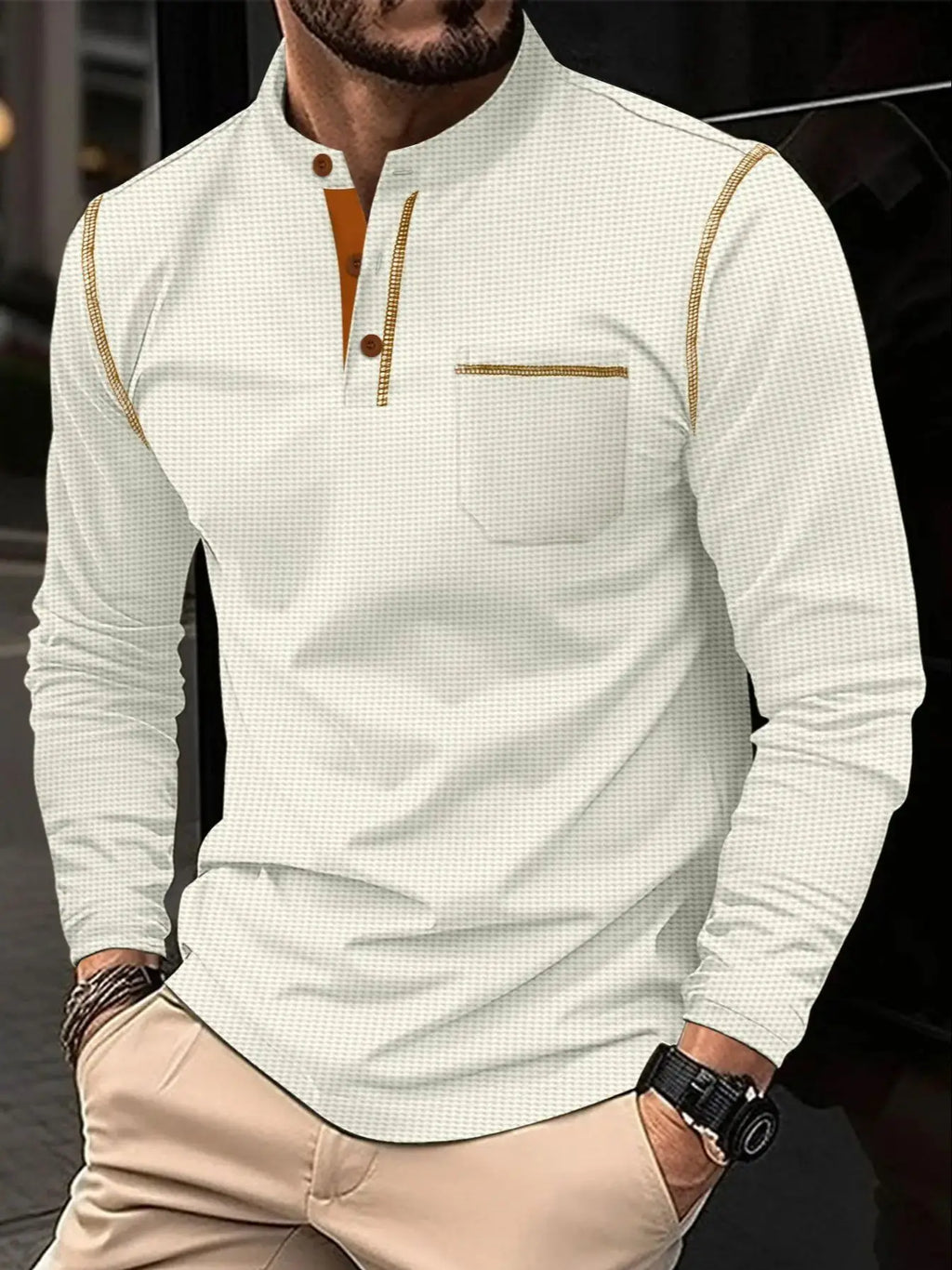 Benjamin - Langærmet Polo Shirt